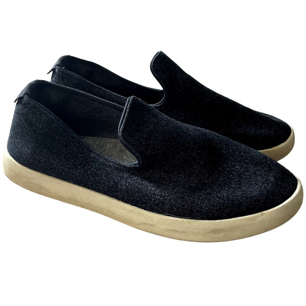Allbirds Wool Loungers Dark Blue Slip On Shoes Men's Size 10 EUC